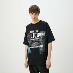 Футболка Versace Jeans Couture, размер L, черный
