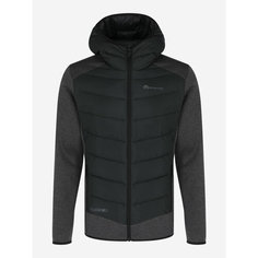 Джемпер OUTVENTURE Mens Fleece Jumper, размер 52, , серый/черный