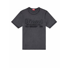 Футболка DIESEL T-Rawjust, размер S, серый