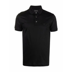 Поло EMPORIO ARMANI, размер L, черный