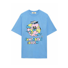 Футболка MSGM, размер XS, cиний