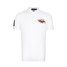 Поло Polo Ralph Lauren, размер XXL, серебристый
