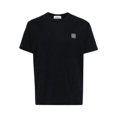 Футболка Stone Island, размер XXL, cиний