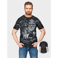 Футболка MixFix, размер S, черный