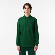 Поло LACOSTE, размер T3, зелёный