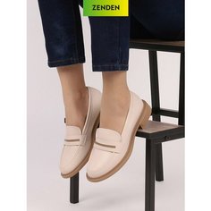Лоферы Zenden, размер 38, бежевый
