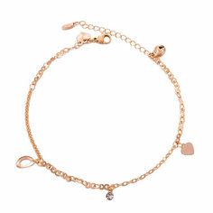 Браслет на ногу XUPING JEWELRY, 1 шт., золотой