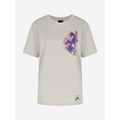 Футболка Demix F Weekend Graphic T-shirt, размер 38/40, светло-серый