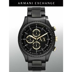 Наручные часы Armani Exchange, черный/серебристый/серый