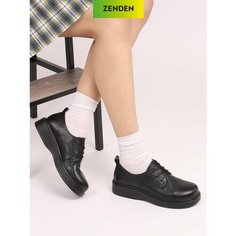 Полуботинки Zenden, размер 40, черный