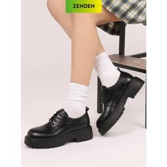 Полуботинки Zenden, размер 36, черный