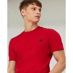 Футболка Wrangler, размер S, красный, Red