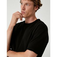 Футболка KOTON, размер M, черный