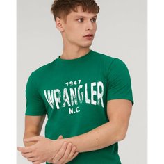 Футболка Wrangler, размер M, зелёный