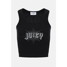 Футболка Juicy Couture, размер M, черный