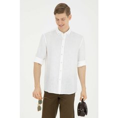 Рубашка U.S. POLO ASSN., размер M, белый