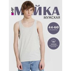 Майка MARK FORMELLE для мужчин, размер 4XL/170-176, серый