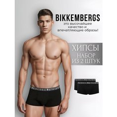 Трусы BIKKEMBERGS, комплект из 2 шт., размер XL, черный