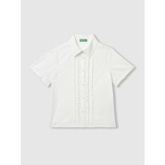 Рубашка UNITED COLORS OF BENETTON, размер 122, белый