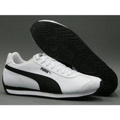Кроссовки PUMA Turin 3, полнота D, размер 11 US / 45 EUR, white black