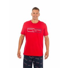 Футболка TOMMY HILFIGER, размер 2XL, красный