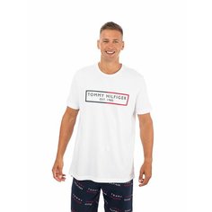 Футболка TOMMY HILFIGER, размер L, белый/белый