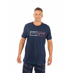 Футболка TOMMY HILFIGER, размер L, синий