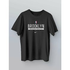 Футболка brooklyn бруклин баскетбол, размер XXL, черный HDW
