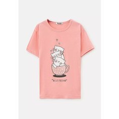 Футболка BLACKSI, размер 140, персиковый