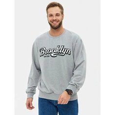 Свитшот STREETFIT, размер L-XL, , серый меланж