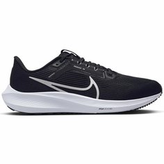 Кроссовки NIKE Air Zoom Pegasus 40, размер 9.5 US, белый, черный