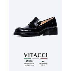 Лоферы VITACCI, размер 37, черный