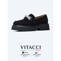 Лоферы VITACCI, размер 40, черный