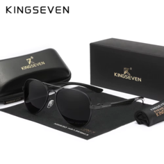 Солнцезащитные очки KINGSEVEN, черный