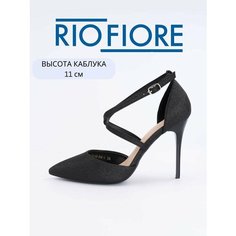 Туфли лодочки Rio Fiorе, размер 40, черный