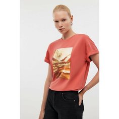 Футболка Baon B2324501, размер XS, Burnt Sienna