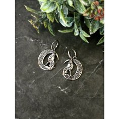 Серьги-трансформеры SILVER CLAW, серебряный