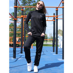 Костюм спортивный CroSSSport, размер 44, черный