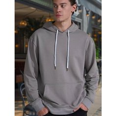 Худи Uzcotton, размер 52-54\XXL, , серый