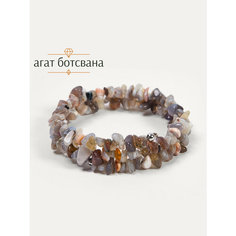 Жесткий браслет BL Jewelry, агат, 1 шт., размер 19 см, бежевый