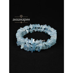 Жесткий браслет BL Jewelry, аквамарин, 1 шт., размер 19 см, аквамарин