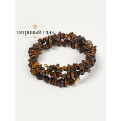 Жесткий браслет BL Jewelry, тигровый глаз, 1 шт., размер 19 см, тигровый глаз