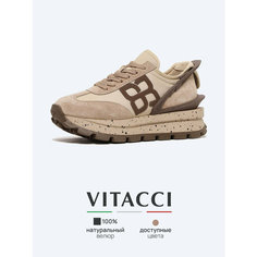 Кроссовки VITACCI, размер 35, рыжий
