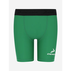 Шорты спортивные Demix Protect Tight Y, размер 146/152, зеленый