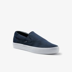 Слипоны LACOSTE, размер T55, синий/белый