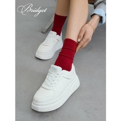 Кеды Bridget Осень-зима 2024, полнота 4, размер 37, белый