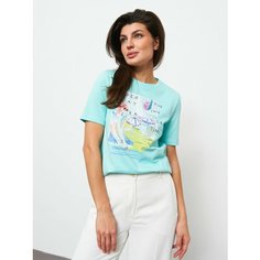 Футболка Gerry Weber, размер 44, бирюзовый