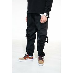 Брюки джоггеры BLK CROWN aviatro, размер XS, черный