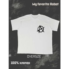 Футболка, размер XL, белый My Favorite Robot