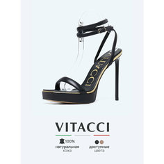 Босоножки VITACCI, размер 35, черный